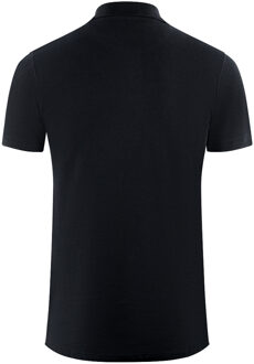 London Classic Black Polo Shirt - maat S Zwart