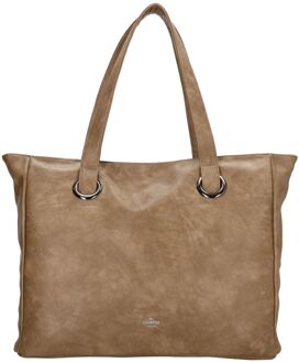 London Liberty Laptoptas 17.3" taupe damestas - H 34 x B 43 x D 12 cm