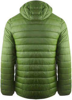 London Logo Army Green Active Hoodie Jacket Groen