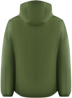 London Logo Army Green Active Windbreaker Jacket Groen