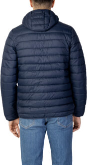 London Logo Navy Blue Active Hoodie Jacket Blauw