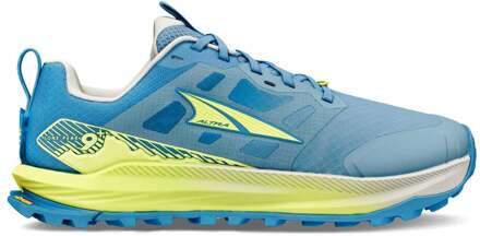 Lone Peak 9+ Trailschoen Dames-blauw, limoen - 39