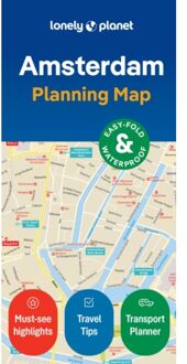 Lonely Planet: City Map Amsterdam (2nd Ed)
