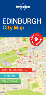 Lonely Planet Edinburgh City Map