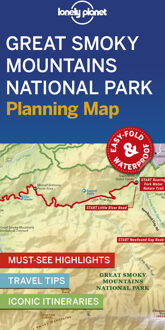 Lonely Planet Great Smoky Mountains National Park Planning Map