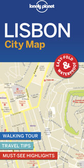 Lonely Planet Lisbon City Map