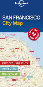 Lonely Planet LP San Francisco City Map