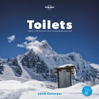 Lonely planet: toilets calender 2020