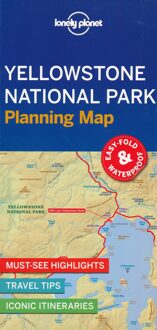 Lonely Planet Yellowstone National Park Planning Map