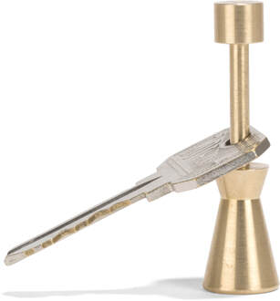 Long Cone Brass Key Holder