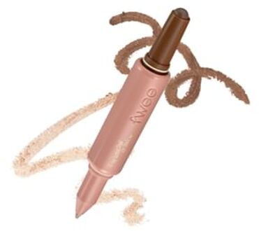 Long-Lasting Dual Coloring Stick Eye Shadow - 5 Colors #02 Soft Blink