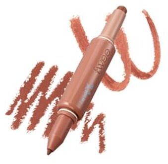 Long-Lasting Dual Coloring Stick Lip Liner - 6 Colors #01 Drawn To You