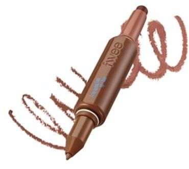 Long-Lasting Dual Coloring Stick Lip Liner - 6 Colors #04 Spill Tea