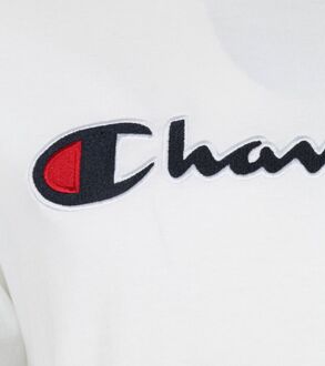 Long Sleeve t-shirt 216474 Ww001 Champion , Wit , Heren - Xl,L