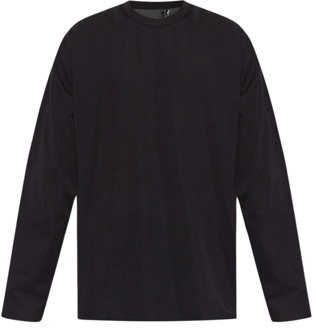 Long-sleeved T-shirt Y-3 , Black , Heren - M