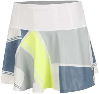 Long Steel Going Rok Dames-Wit,Veelkleurig - XL