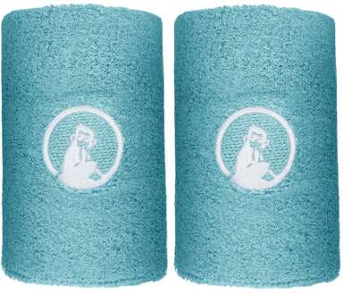 Long Zweetband Verpakking 2 Stuks-Lichtblauw - nosize