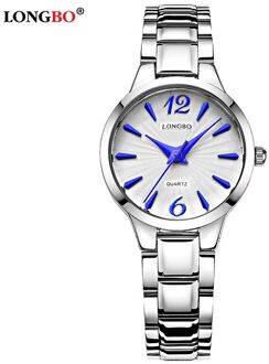Longbo/80278 Paar Horloge Water Quartz Horloge Casual Stalen Riem Heren Horloge Overigen