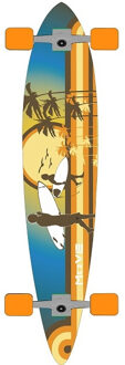 Longboard Move pin Flat Beach 107 cm/ABEC7