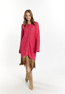 Longcardigan Dames roze - maat S