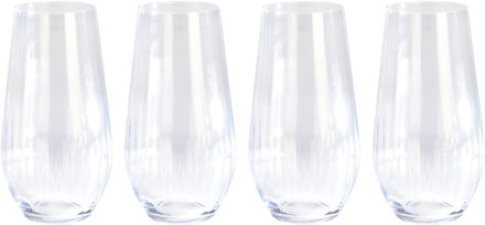 Longdrink glazen - 10x stuks - kristalglas - 580 ml - sap/water glas