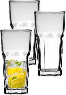 Longdrink glazen Marocco - 325 ml - waterglazen 6x stuks