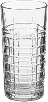 longdrinkglazen - Nice - 4x stuks - 300 ml - glas - sap/mix/water/drinkglas Transparant