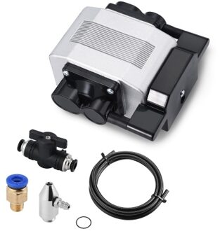 LONGER Air Assist Kit for RAY5 10W Laser Engraver 30L/Min Large Airflow 0.03MPa Low Noise Air Assist Pump for CNC Cutter Laser Engraver
