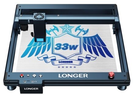LONGER Laser B1 30W Laser Engraver 36W Laser Power High Speed Engraving with Smart Air Assist System