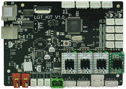 Longer LK4 PRO Mainboard Compatible with Alfawise U30 PRO Integrated with TMC2208 Kits Full Technical Support 3D Printer