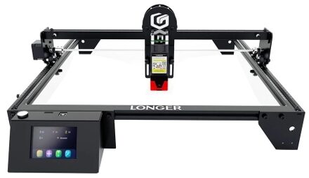 LONGER Ray5 20W Laser Engraver with 3.5inch Touchscreen Engraving Area 375x375mm