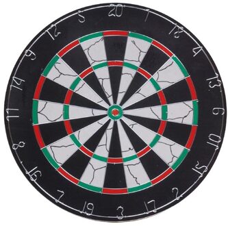 Longfield Games Dartbord Longfield set - Dia 45 cm - met 6 dartpijltjes van 18 gram Multi