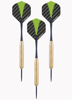 Longfield Games Longfield darts dartpijlen - 3x - messing - 23 gram - incl. etui - darten