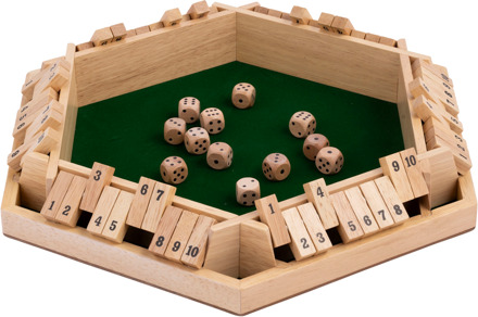 Longfield Shut the Box - 6 personen