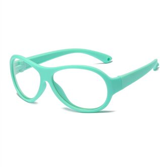 Longkeeper Kids Anti Blauw Licht Blokkeren Bril Kinderen Optische Frame Brillen Jongens Meisjes Computer Gaming Eyewears UV400 groen kader