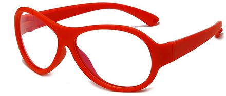 Longkeeper Kids Anti Blauw Licht Blokkeren Bril Kinderen Optische Frame Brillen Jongens Meisjes Computer Gaming Eyewears UV400 rood kader