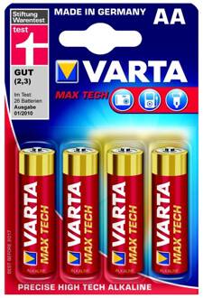 Longlife Max Power AA Batterijen - 4 stuks