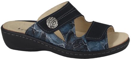 Longo 1044721-0 dames slippers Blauw - 38