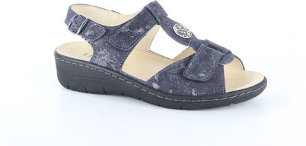 Longo 1112555-8 dames sandalen sportief Blauw - 38