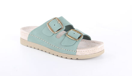 Longo 1113173-7 dames slippers Groen - 37