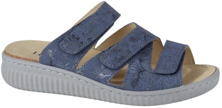 Longo 1126712-8 dames slippers Blauw - 38