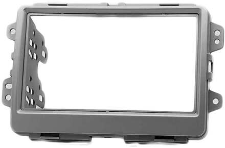 Longshi 2 Din Fascia Voor Faw Oley Radio Stereo Panel Dash Mount Installatie Trim Kit Frame Plate Bezel 2din 178x102mm