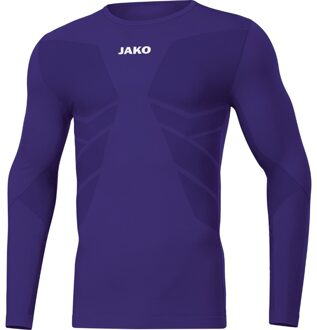 Longsleeve Comfort 2.0 Kind Paars Maat 2XS