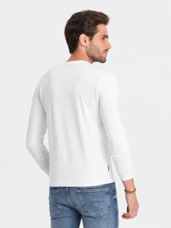 Longsleeve heren - san piero Wit