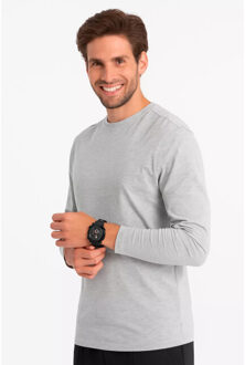 Longsleeve heren - tivoli Grijs - XL