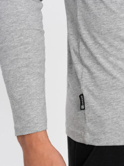 Longsleeve heren - tivoli - maat S Grijs