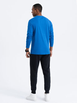Longsleeve heren - trania Blauw