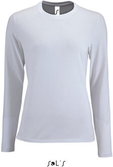 Longsleeve Imperial LSL - Kleur: Wit, Maat: S