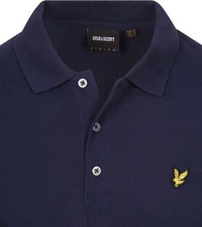 Longsleeve Polo Navy Donkerblauw - L,M,S,XL,XXL