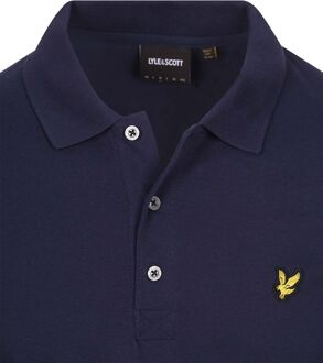 Longsleeve Polo Navy Donkerblauw - L,M,S,XL